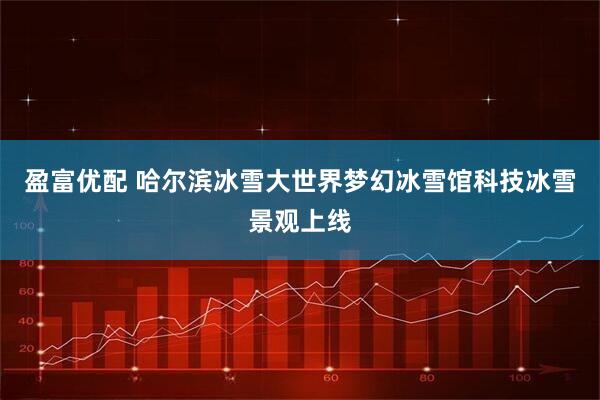 盈富优配 哈尔滨冰雪大世界梦幻冰雪馆科技冰雪景观上线